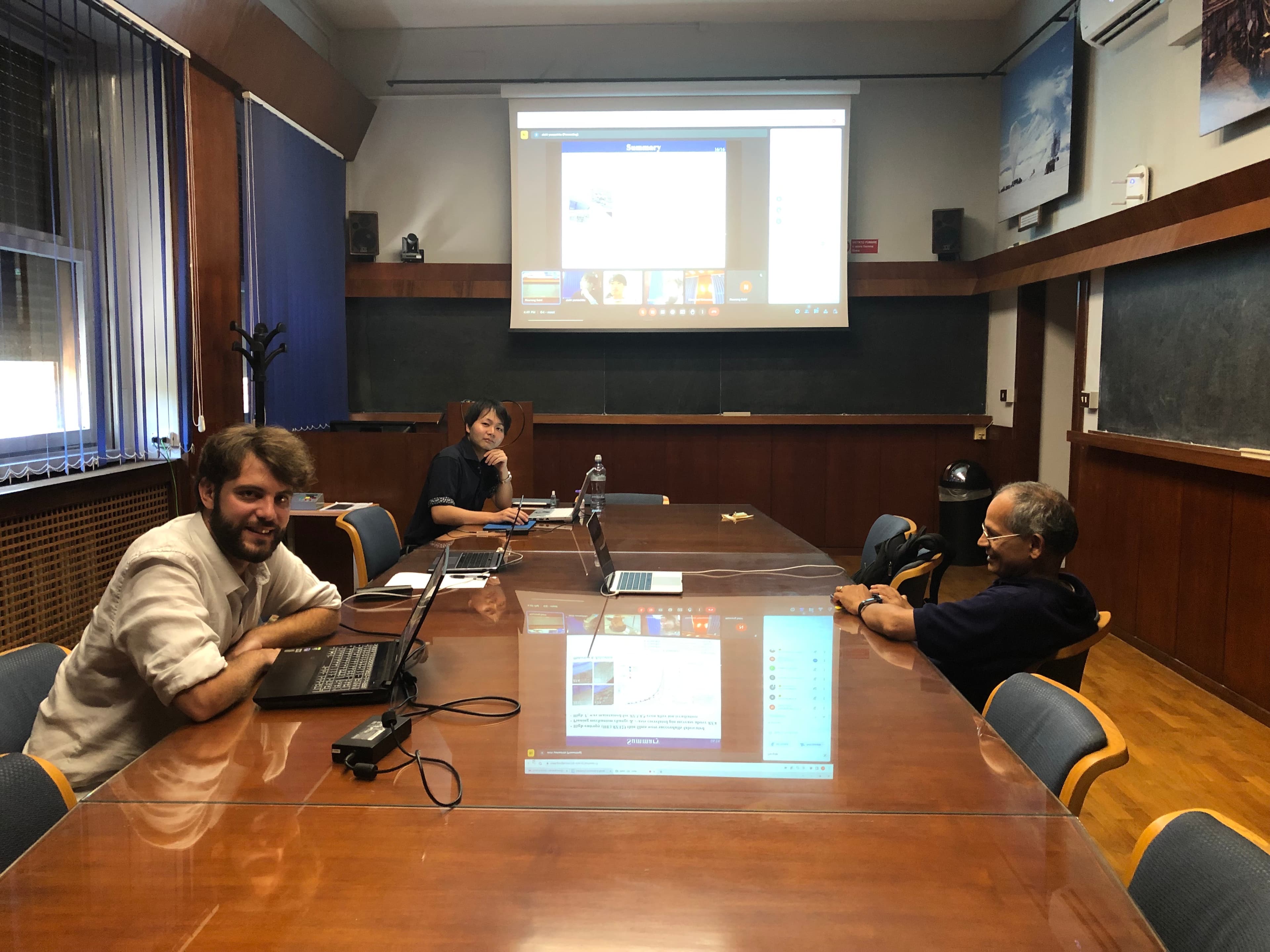 Seminar & Collaboration Work Meeting（Rome, Italy, 2023）